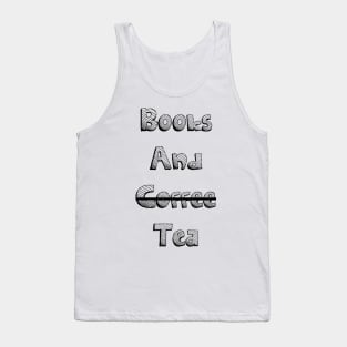 books and coffee tea Tank Top